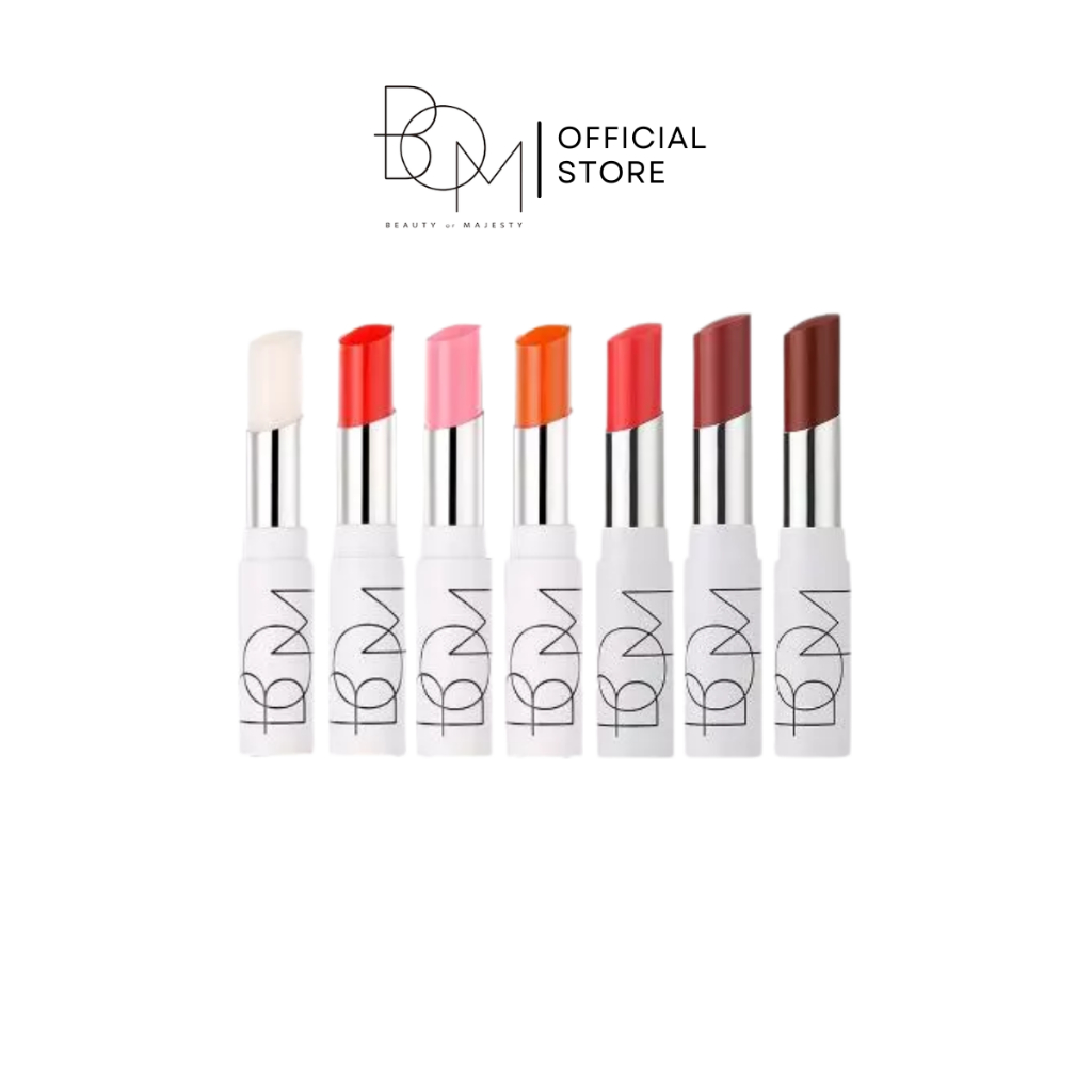 BOM Dewy LipBalm  4.5g บีโอเอ็ม ดิวอี้ ลิปบาล์มบำรุงล้ำลึกสารสกัดจากธรรมชาติ ให้ปากนุ่ม ฉ่ำวาว