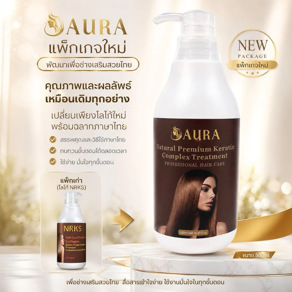NRKSรีแล็คซ์เคราตินจากเยอรมันนีตรงเทียบเท่าการยืดถาวร