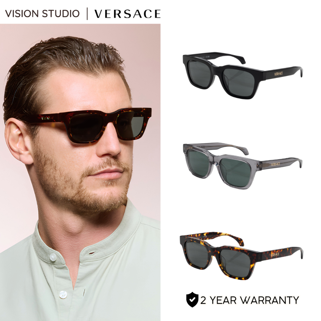 ☀️แว่นกันแดด VERSACE รุ่น VE4486F รวมทุกสี ใหม่ ของแท้100% รับประกัน 2 ปีเต็ม พร้อมอุปกรณ์ครบ