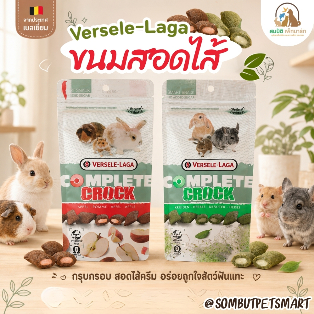 Complete Crock ขนมสอดไส้สำหรับสัตว์ฟันแทะ