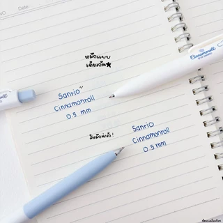ปากกาเจล Click Gel Pen Cinnamonroll หมึกสีดำ ขนาด 0.5mm