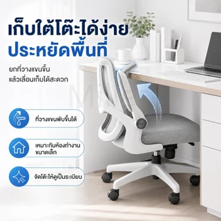 Millera ✨[รุ่นอัพเกรด]✨ เก้าอี้สำนักงาน เก้าอี้เรียน เก้าอี้พนักพิงตาข่าย เบาะนั่งสบาย สไตล์โมเดิร์น