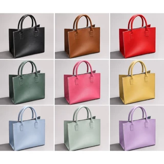 กระเป๋า TOTE Bag ผลิตจาก หนังเทียม PVC คุณภาพสูง