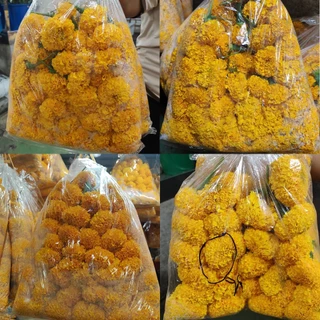 สินค้าพร้อมจัดส่ง ดาวเรืองสด เบอร์ 0 1 2 3 จำนวน100 ดอก จัดส่งด่วน กทม.