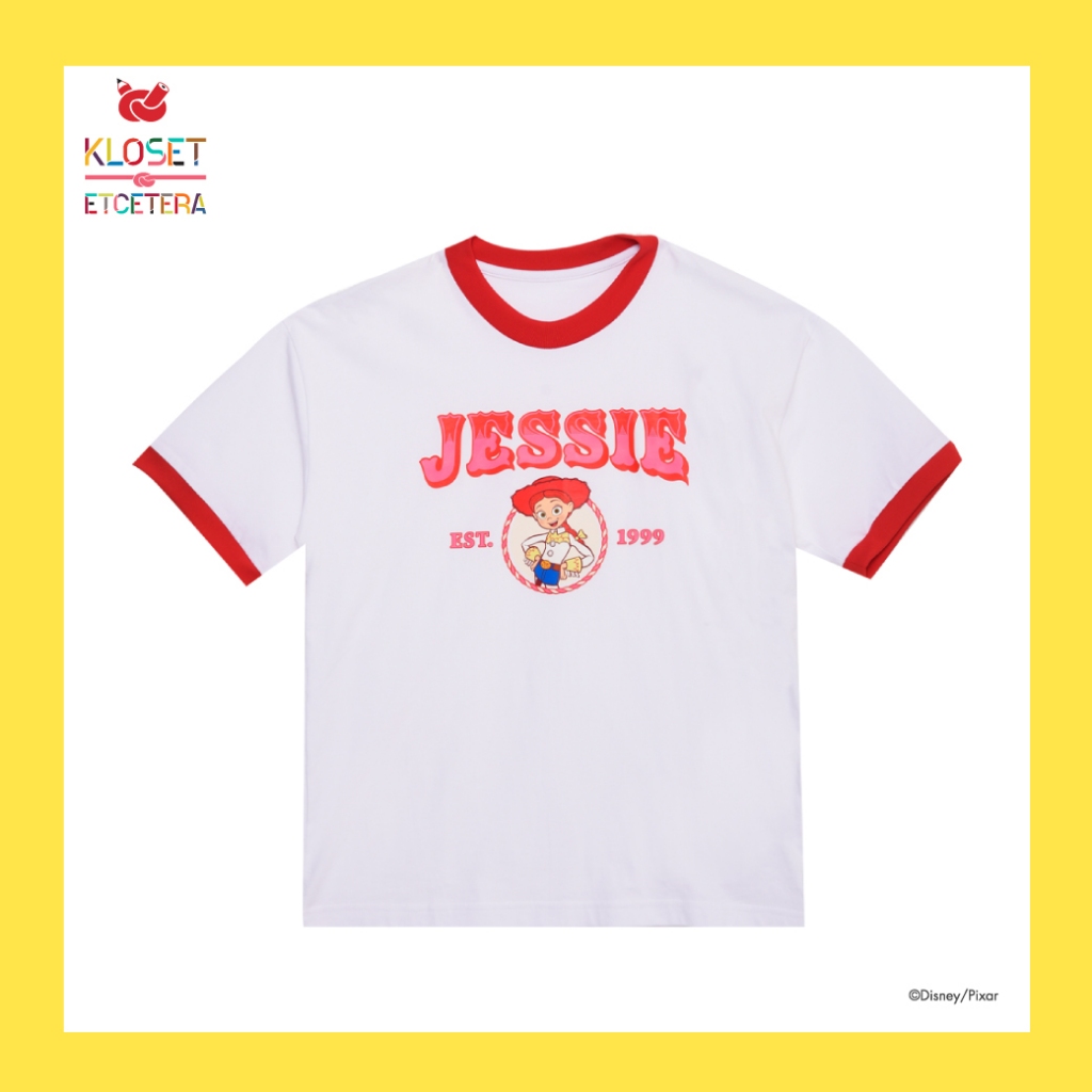 Kloset and Etcetera Jessie Cowgirl Baby Tee (Toy26-05) เสื้อยืด Ringer Tee ที่ได้แรงบันดาลใจจาก Jess