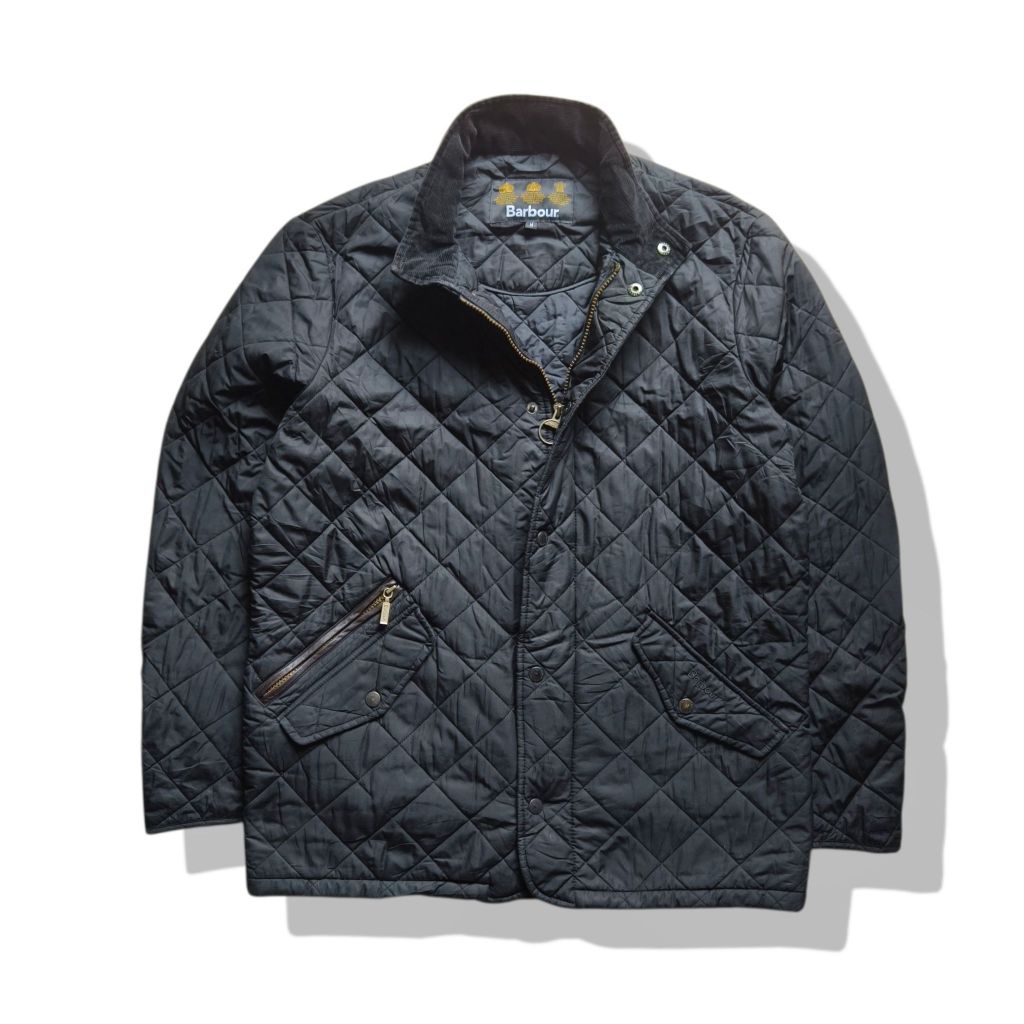 Barbour Chelsea Sports Quilted Jacket(M01) มือสอง รอบอก 46”