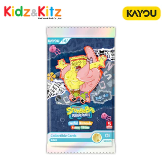 SpongeBob SquarePants-Joyful Moments Collectible Cards-Fashion Edition-001-SEA-Series 1 Eng. Ver. Kayou (20 Packs : Box)