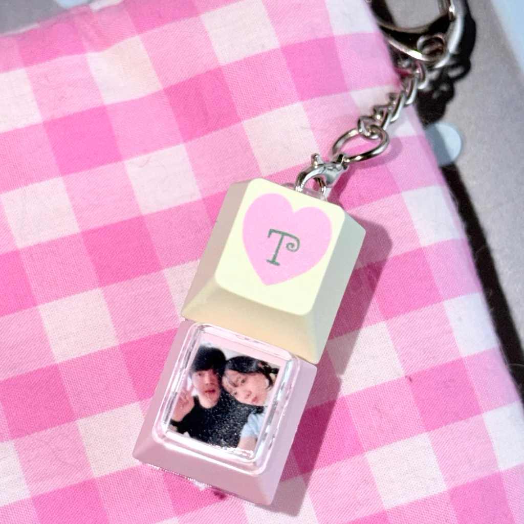 Keycap keychain 1x2 DIY🛌 soqstuff พวงกุญแจกดดีไอวาย กดได้น่ารัก💕