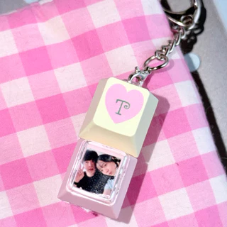 Keycap keychain 1x2 DIY🛌 soqstuff พวงกุญแจกดดีไอวาย กดได้น่ารัก💕