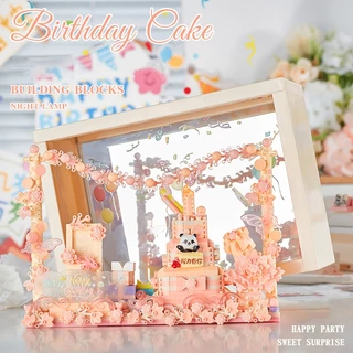 ✨ใหม่✨กล่องดอกไม้ตัวต่อ DIY ของขวัญวันครบรอบ ของขวัญวาเลนไทน์ ตั้งโชว์สวย