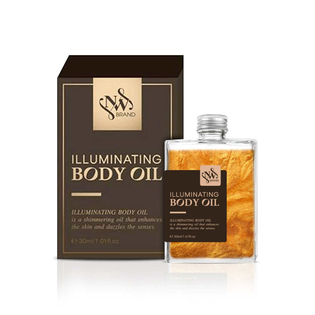 Body Oil Shimmer ออยล์ ทาผิว น้ำมันบำรุงผิว น้ำมันทาผิว ออยล์ ตัวหอม เนื้อบางเบา ซึมเร็ว ไม่เหนียว เ