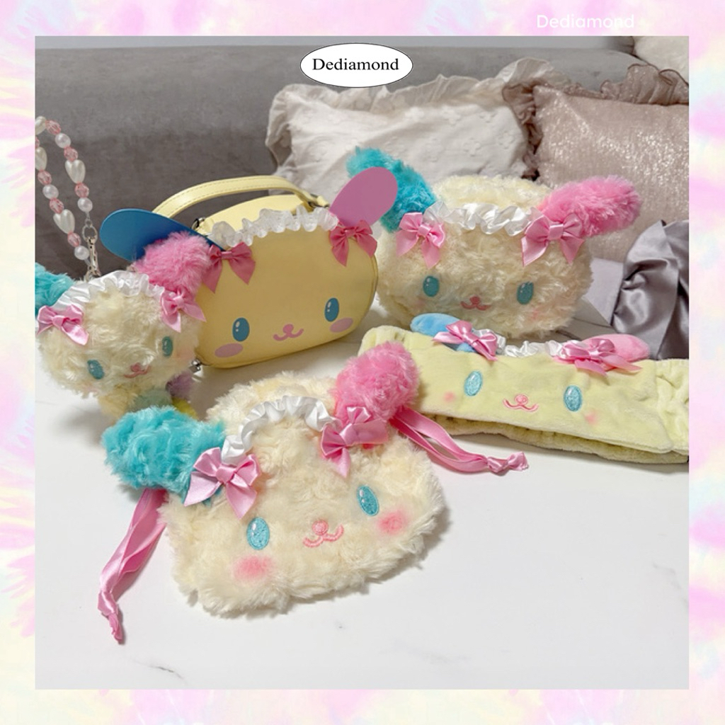 กระเป๋าใส่เครื่องสำอาง กระเป๋าใส่ของอูซาฮานะ กระเป๋า Usahana bag Sanrio แท้ พร้อมส่ง