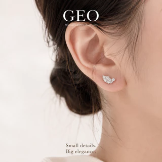 GEO ต่างหูแม่เหล็ก รุ่น Ascendt | Seraph Collection | ไม่ต้องเจาะหู ปีกนางฟ้า สไตล์มินิมอล Luxury