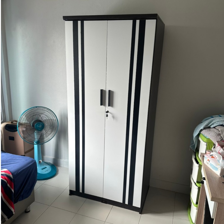 ตู้เสื้อผ้ามินิมอล ไซส์ 80 cm สไตล์โมเดิร์น รุ่น WR081L