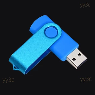 USB แฟลชไดรฟ์ 1GB 2GB 4GB 8GB 16GB 32GB 64GB 128GB 2.0 โลหะหลายสีเก็บแบบพกพาติด