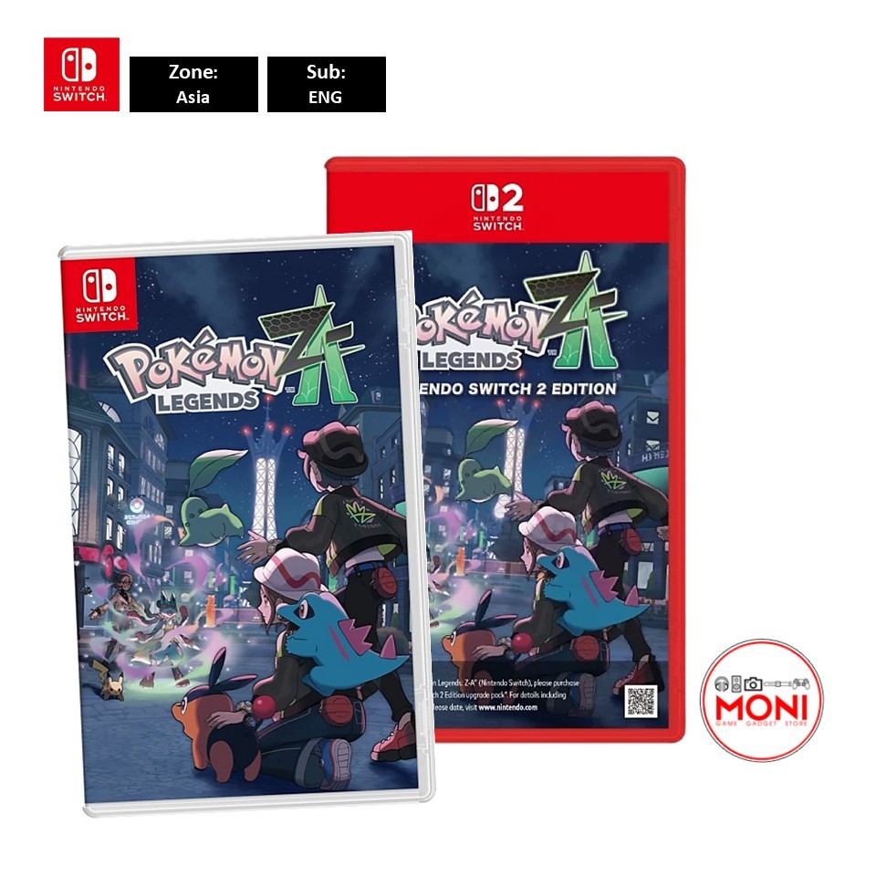 Pokemon Legends Z-A (Asia) (EN) แผ่น Nintendo Switch Games