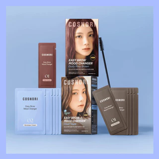 [ย้อมคิ้วสีอ่อน 1กล่อง5เซต] COSNORI Easy Brow Tone Changer 5 EA