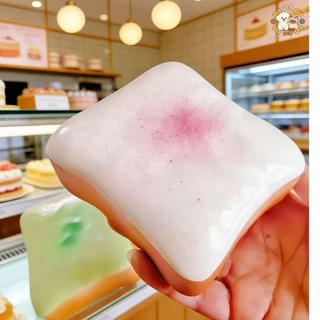 พร้อมส่ง! ของเล่นบีบคลายเครียด ขนมปัง Squishy คืนตัวช้า นุ่มไม่ติดมือ แก้เหงา