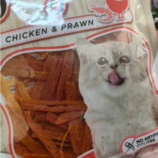 1457 Kitty Treats CHICKEN & PRAWN คิตตี้ทรีต ชิคเก้นแอนด์พรอน (ไก่ และ กุ้ง) ขนมแมว ***1ถุง 39บาท