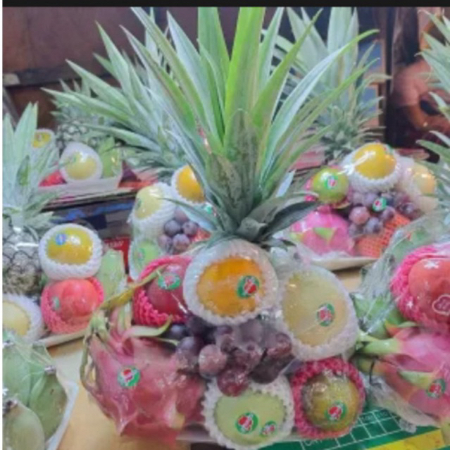 [สินค้าพร้อมจัดส่งด่วน] ชุดผลไม้ 9อย่าง (คละแบบ)