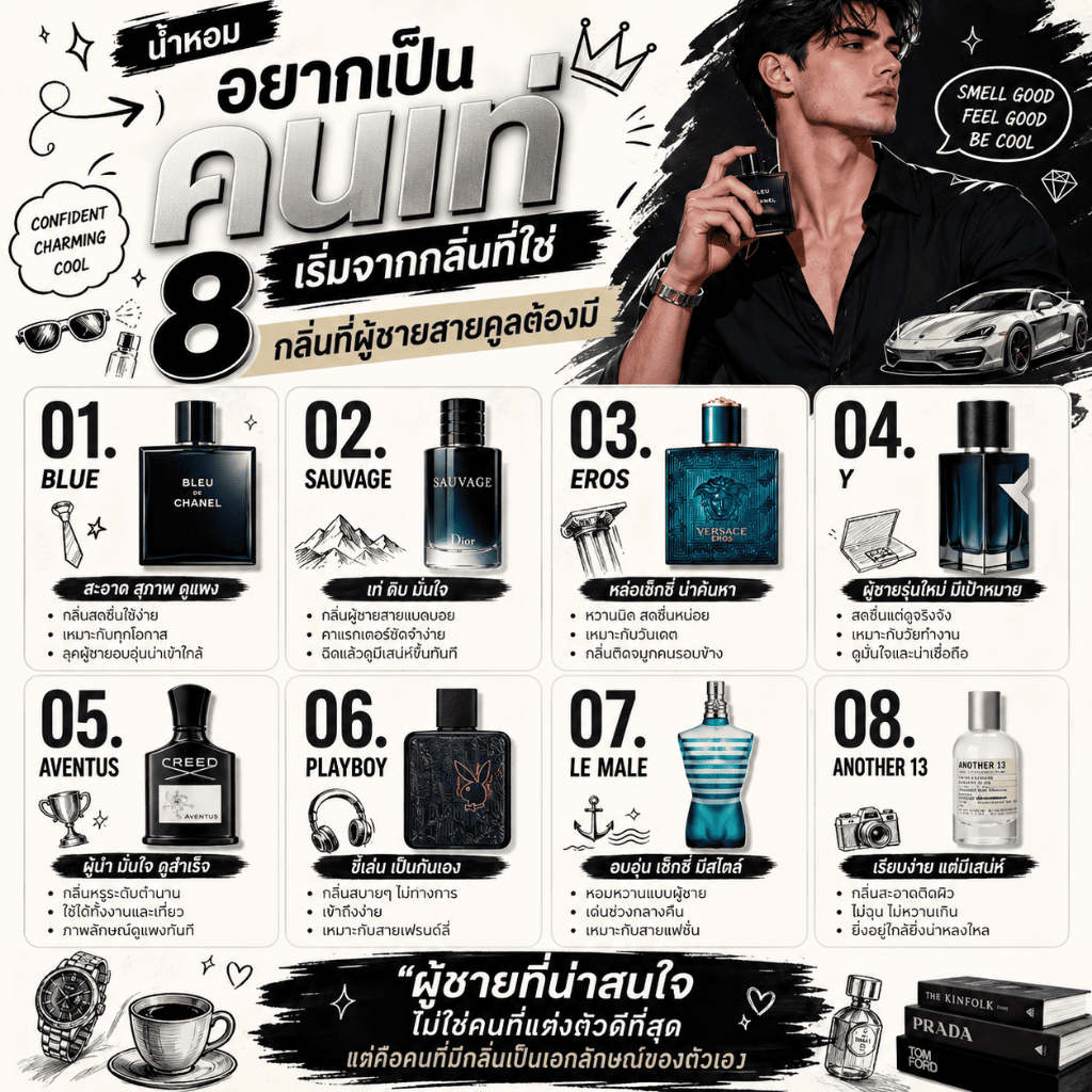 น้ำหอมผู้ชาย | เท่ สดชื่น เซ็กซี่ seecha น้ำหอมสีชา ขนาด 50 ml สีชาออยล์ See oil perfume