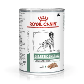 Royal Canin (DIABETIC) อาหารสุนัข6และ12กระป๋อง (ยกแพ็ค) สำหรับสุนัขที่เป็นโรคเบาหวาน ชนิดเปียก แบบกระป๋อง