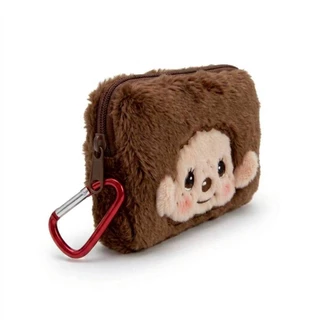 กระเป๋าสตางค์ขน Monchhichi งานญี่ปุ่น ขนาด 11.9×9 cm ด้านในมีช่องแบ่งใส่เงิน มีตัวเกี่ยวให้ ราคา 199 บาท
