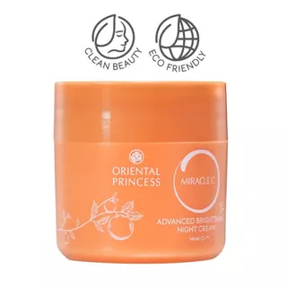 Oriental Princess ครีมบำรุงผิวสูตรกลางคืน(ขนาดพกพา) Miracle C Advanced Brightening Night Cream Travel Size 20 g