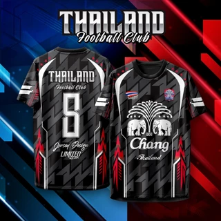 เสื้อคอกลม เสื้อบอล เสื้อกีฬา ลาย ช้าง
