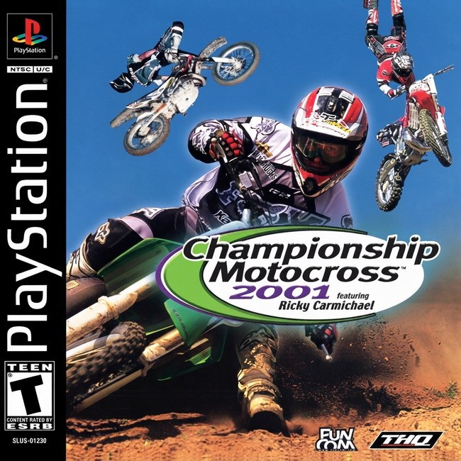 CHAMPIONSHIP MOTOCROSS 2001 [PS1 US : 1 Disc]