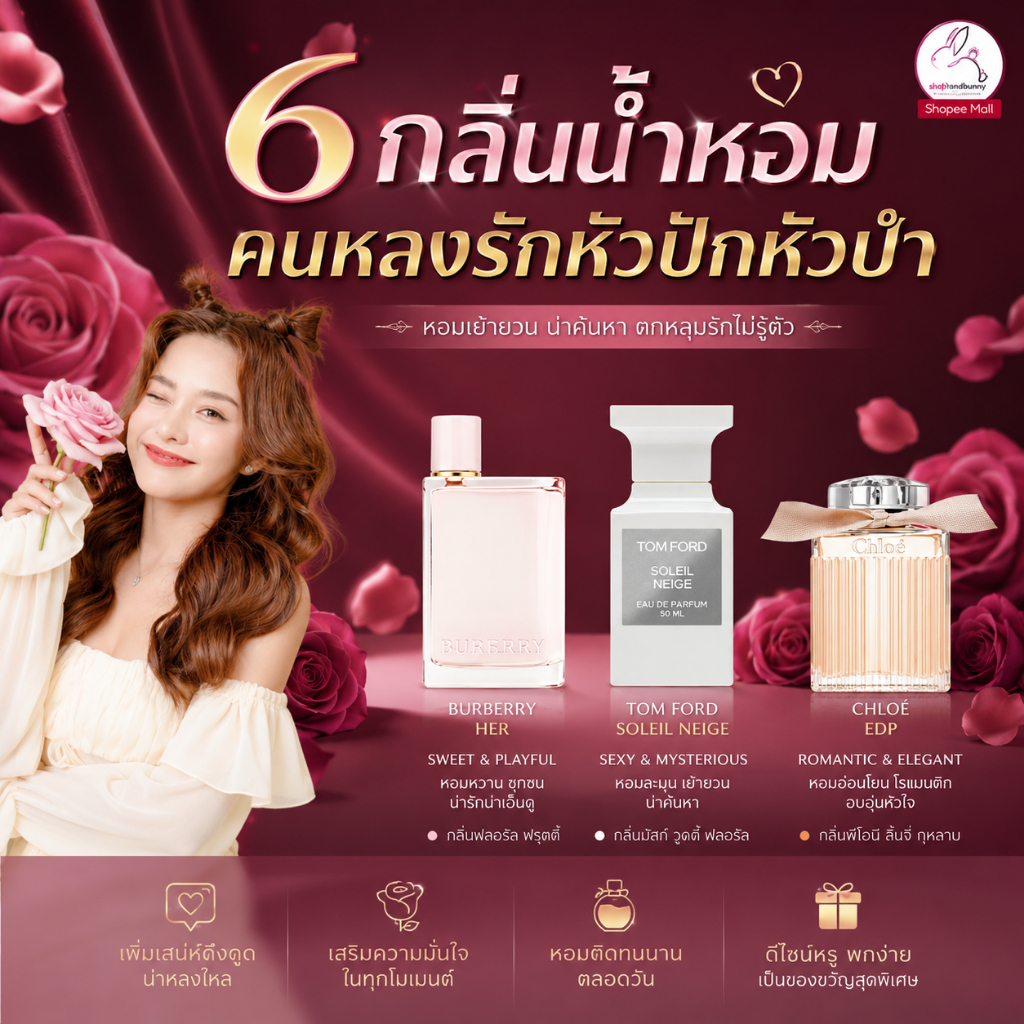 (หลงรักหัวปักหัวปำ) Seecha น้ําหอมสีชา seecha oil perfume น้ำหอมติดทนนาน 24 ชั่วโมง สีชา ออยน้ําหอม 50ml.