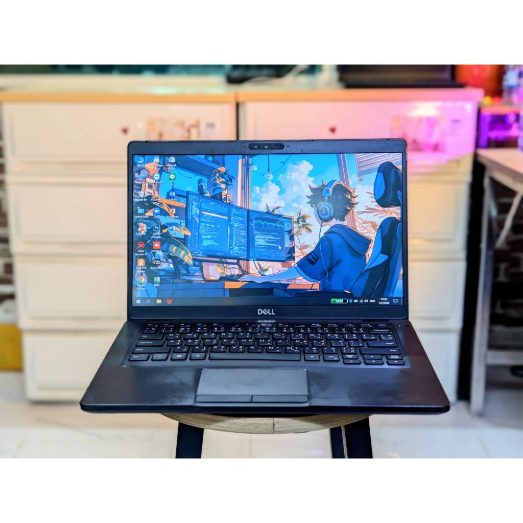 Used laptopDell Latitude 5400  สเปก intel Core i5-8365U (gen8)  Ram 8 GB SSD 240 GB  จอ Full HD (192