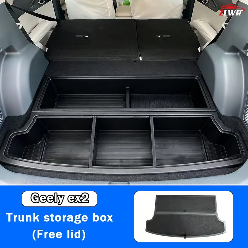 ZLWR กล่องเก็บของท้ายรถ GEELY EX2 วัสดุ TPE thumbnail 9