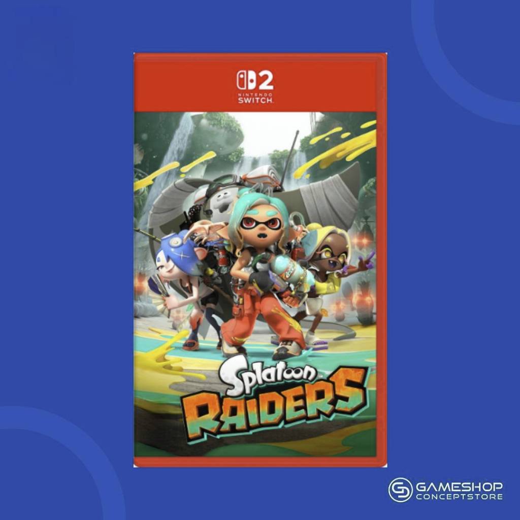 [ส่งทันที ของแถมหมดแล้ว] Nintendo Switch 2 : NS2 Splatoon Raiders (Asia) English Ver.