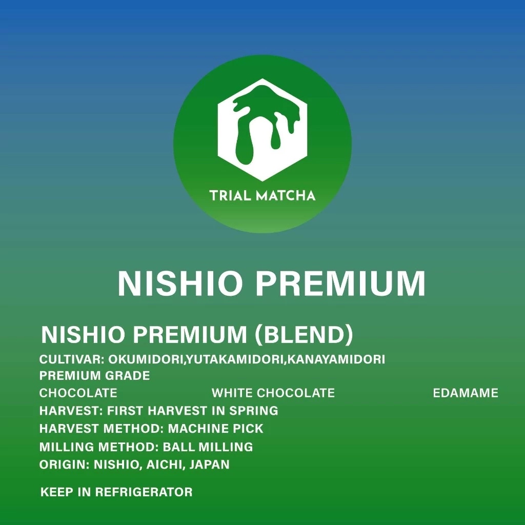 TRIAL MATCHA | ผงมัทฉะนิชิโอะ Nishio Premium