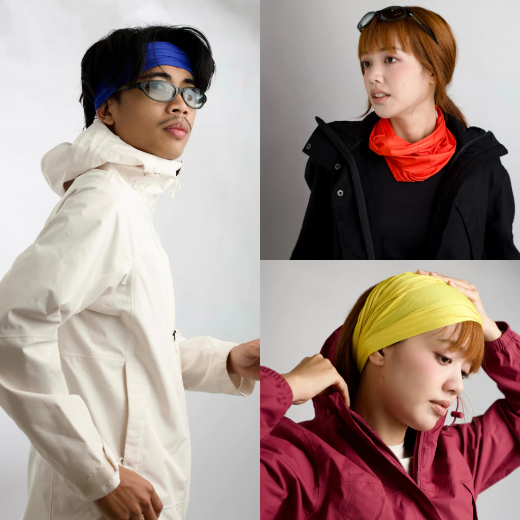 DUCKER PACKER Ice Wander Buff ผ้าบัฟ Ice Silk กันแดด UV เย็นสบาย สำหรับเดินป่า / Outdoor (12 สี)