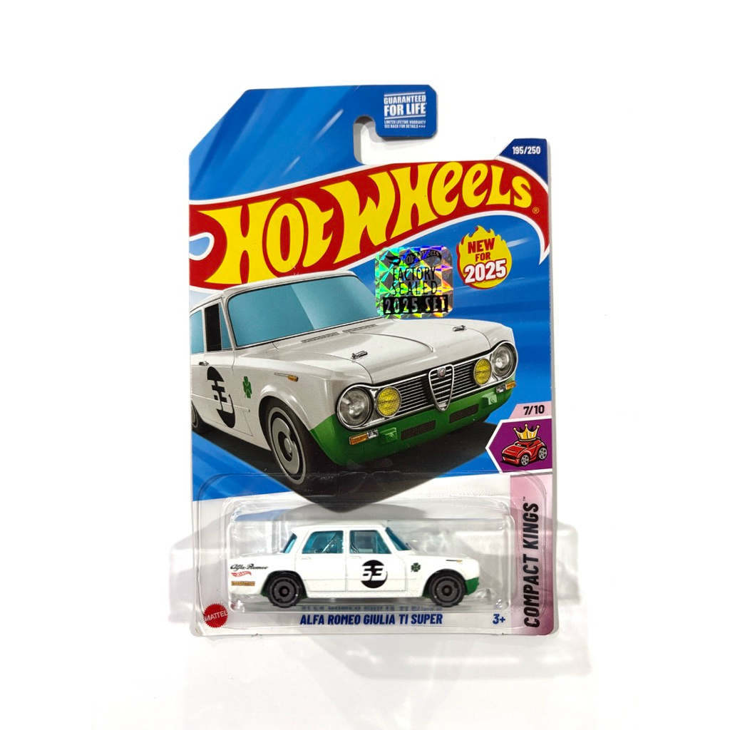 Hot Wheels | ALFA ROMEO GIULIA TI SUPER ~ FACTORY SEALED 2025 | 🇺🇸เป็นแพคอเมริกา✈️ | 📦สินค้ามีพร้อมส