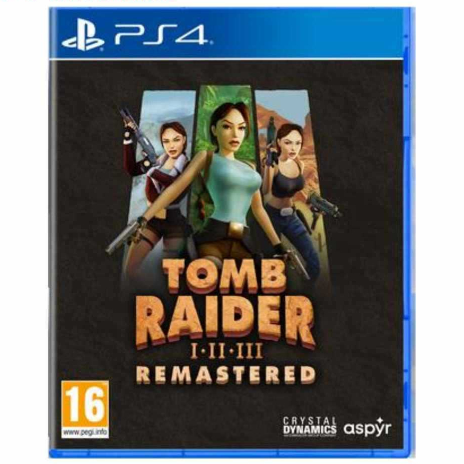ps4 tomb raider i - iii remastered ( english eu )