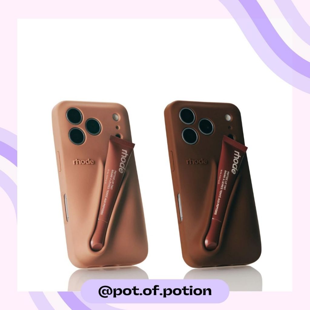 พร้อมส่ง rhode — Lip Case (only phone case)