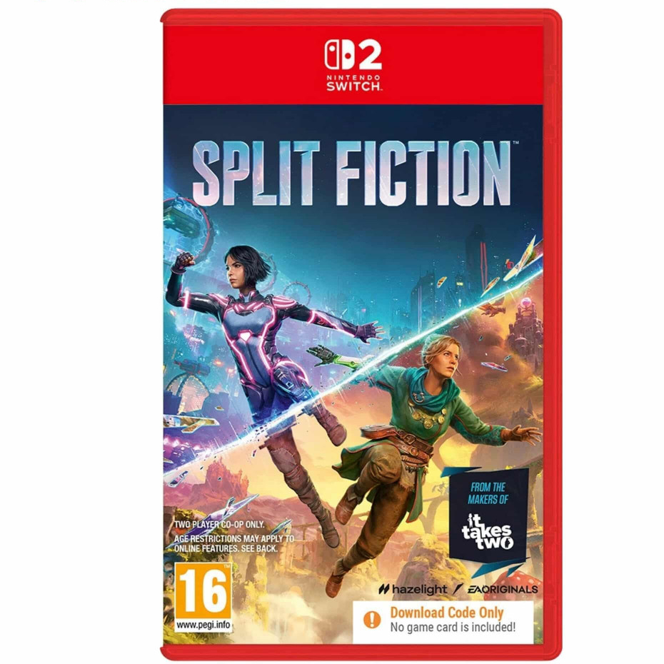 nintendo switch 2 split fiction ( region as HK version ) coed only no game card ns2