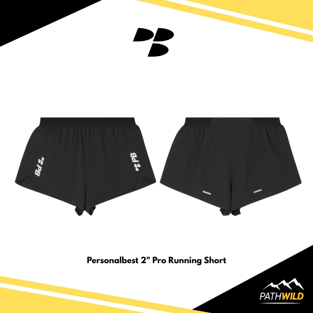 Personalbest 2" Pro Running Short กางเกงวิ่ง น้ำหนักเบา ระบายอากาศได้ดี มีซับในและช่องเก็บของ 3 ช่อง