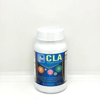 ซีแอลเอ CLA Conjugated Linoleic Acid Plus L-carnitine ตรา บลูเบิร์ด 60 เม็ด