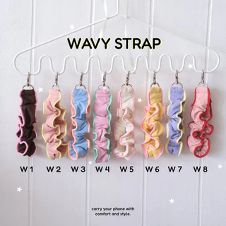 Wavy Strap สายห้อยมือถือน่ารักสีสันสดใส