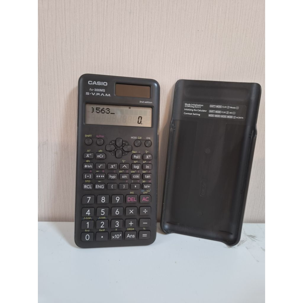 มือสอง​ เครื่องคิดเลขวิทยาศาสตร์ Casio fx-300MS 2nd edition