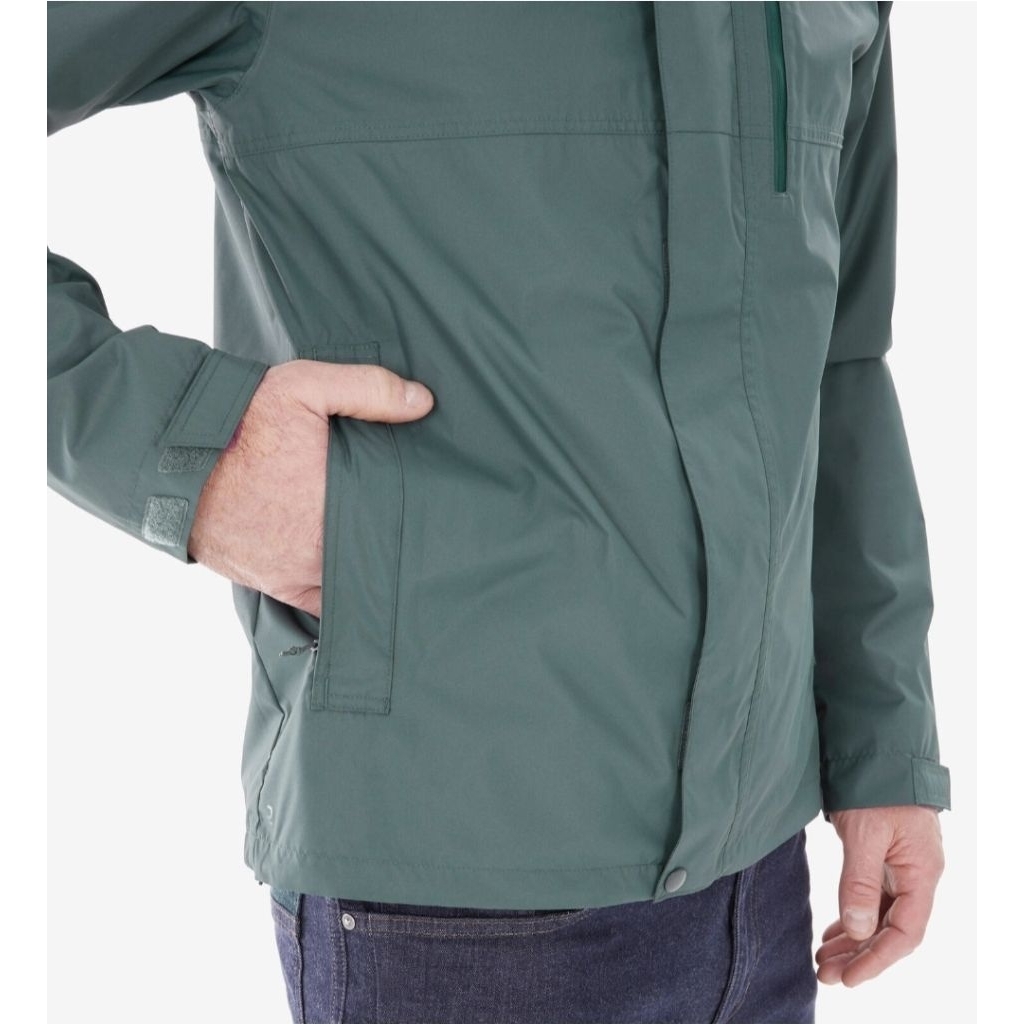Decathlon Quechua NH500 เสื้อแจ็คเก็ตกันฝน กันน้ำ เดินป่า Hiking 2XL มือสอง