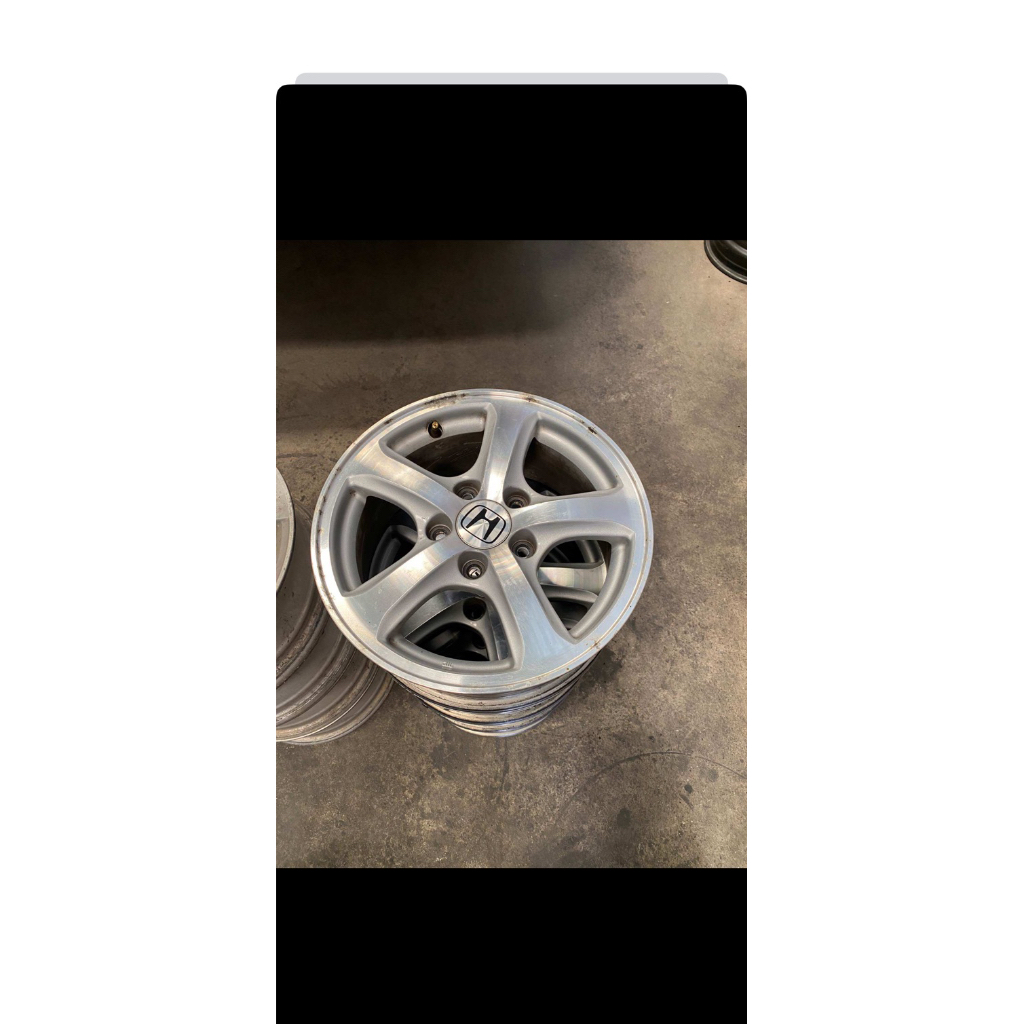 ล้อแม็ก Honda civic FD ขอบ15 5รู114 ราคาต่อวง ซื้อแยกวงได้