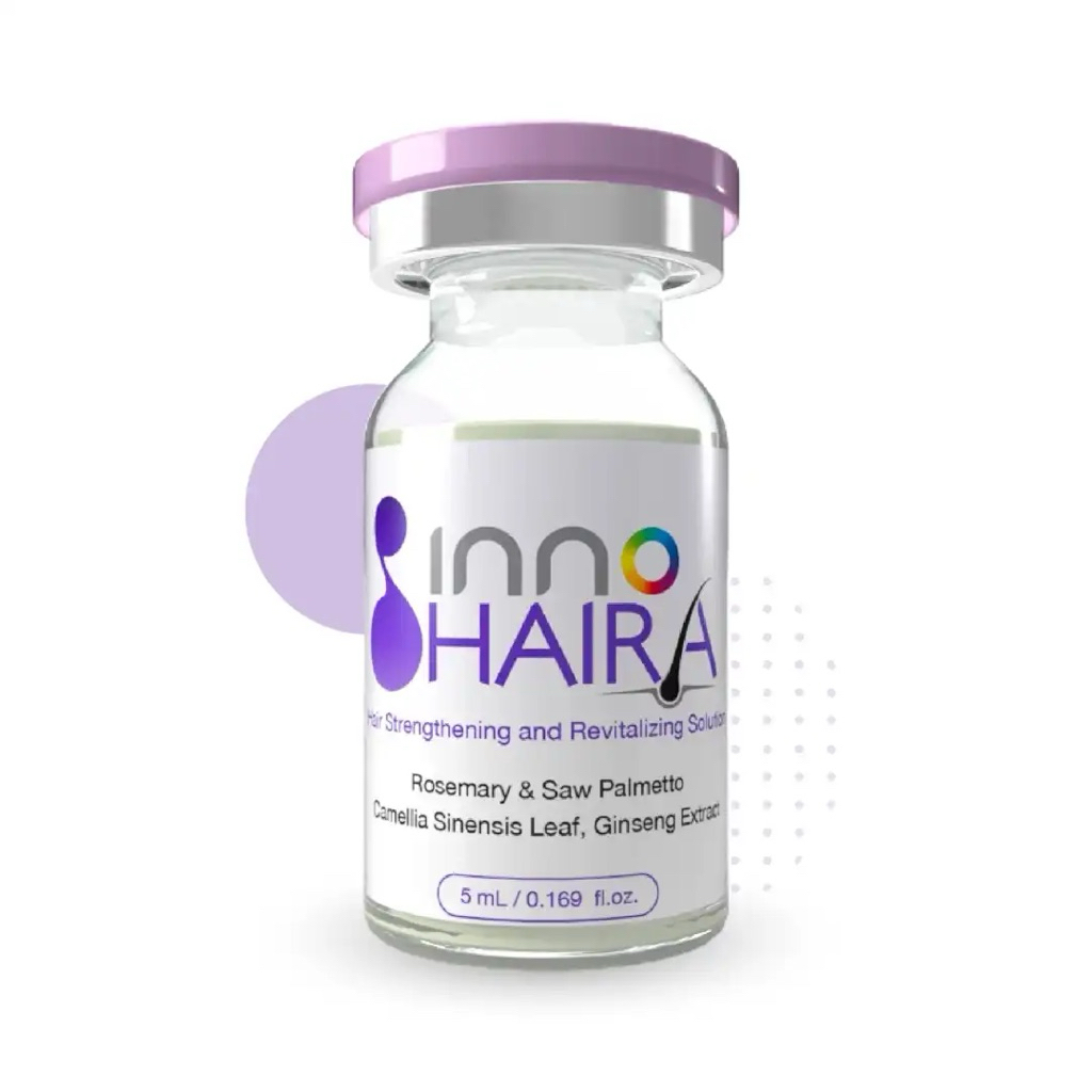 inno haira เซรั่มผม 5 ml 1 ขวด อย.ไทย
