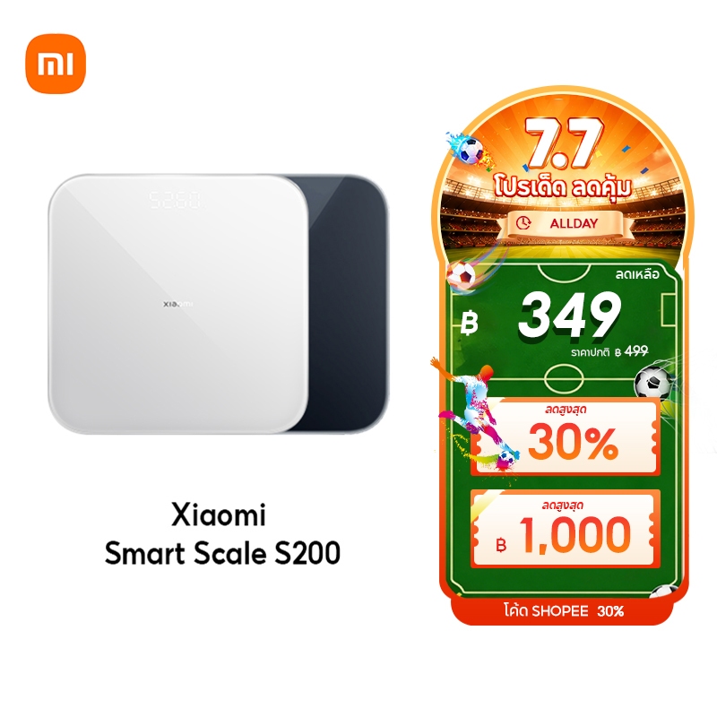 [HOT] Xiaomi Smart Scale 2 / Body Composition Scale S400 / S200 ตาชั่งอัจฉริยะ ชั่งน้ำหนักคนและสิ่งของ