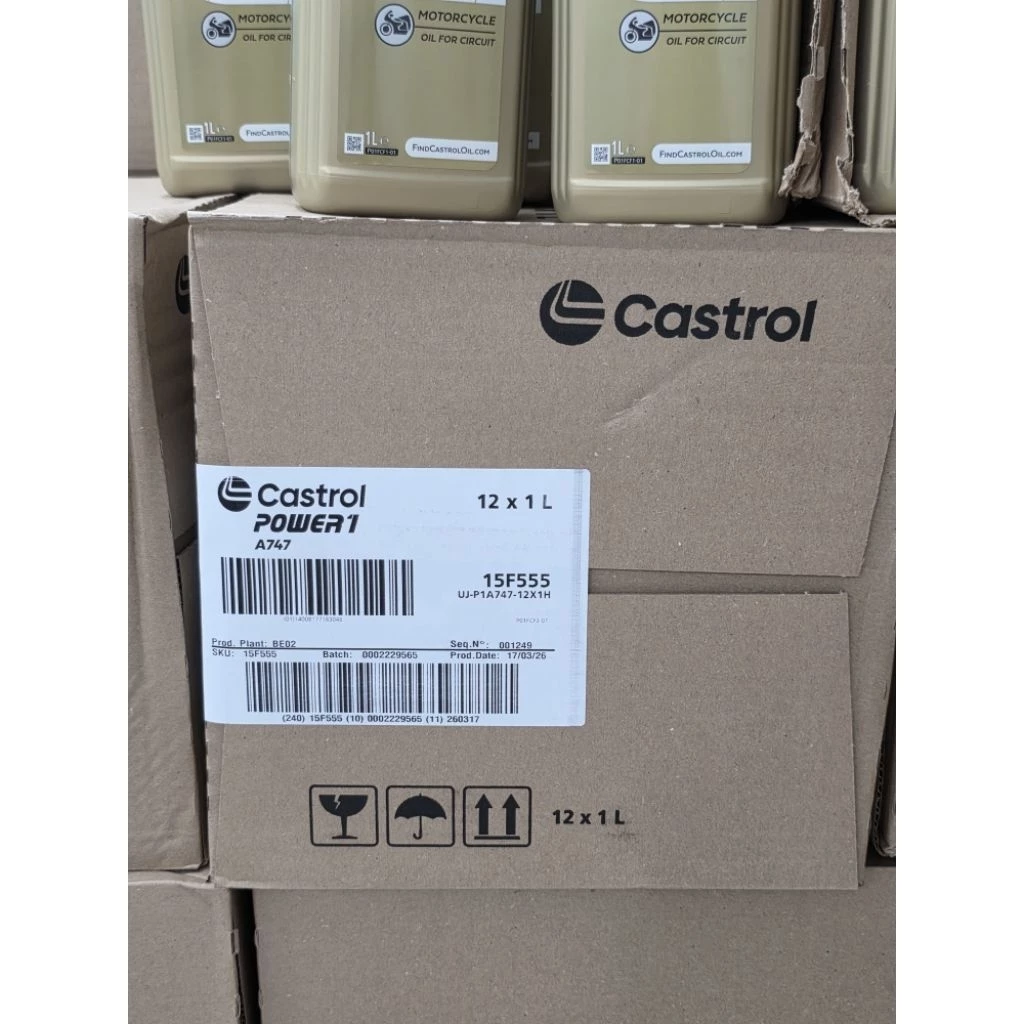 Castrol A747 หัวเชื้อ2Tเกรดแข่งสังเคราะห์100%1ลิตร ของแท้จากโรงงาน thumbnail 7