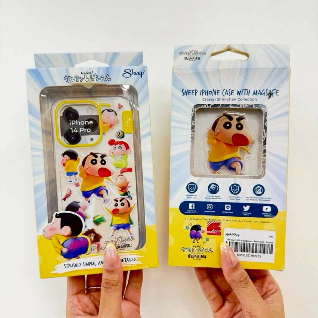 พร้อมส่ง✅Apple Sheep Case Apple iPhone - ShinChan Crayon เคส เคสโทรศัพท์